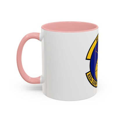 633d Comptroller Squadron (U.S. Air Force) Accent Coffee Mug