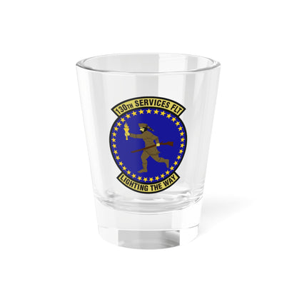 130th Services Flight (U.S. Air Force) Shot Glass 1.5oz