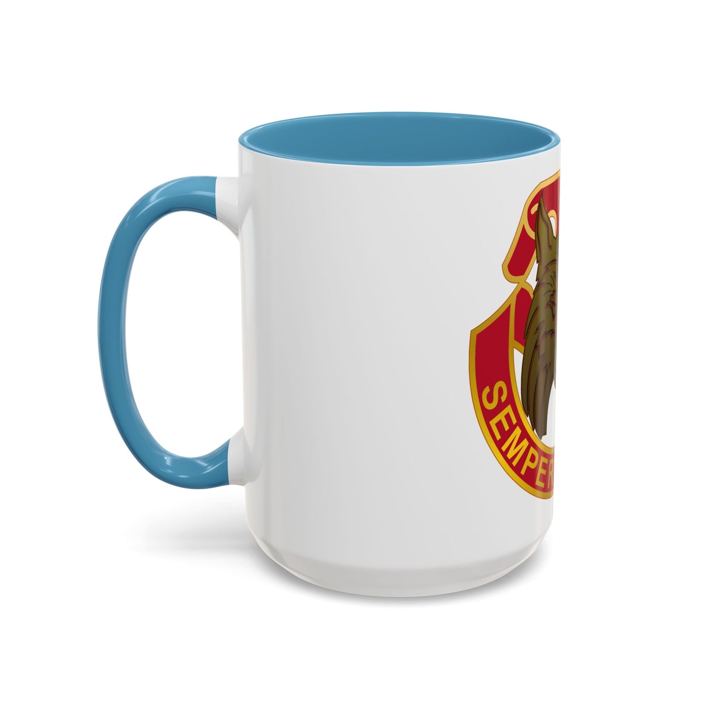 14 Antiaircraft Artillery Gun Battalion (U.S. Army) Accent Coffee Mug