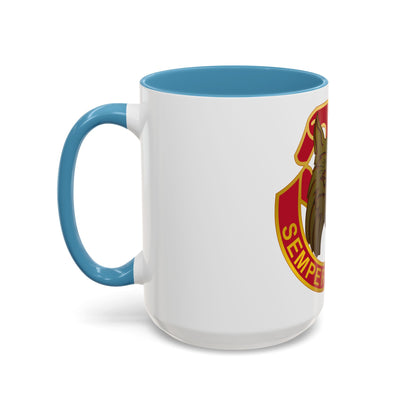14 Antiaircraft Artillery Gun Battalion (U.S. Army) Accent Coffee Mug