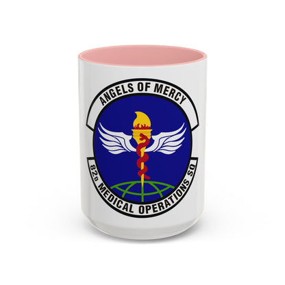 82d Medical Operations Squadron (U.S. Air Force) Accent Coffee Mug