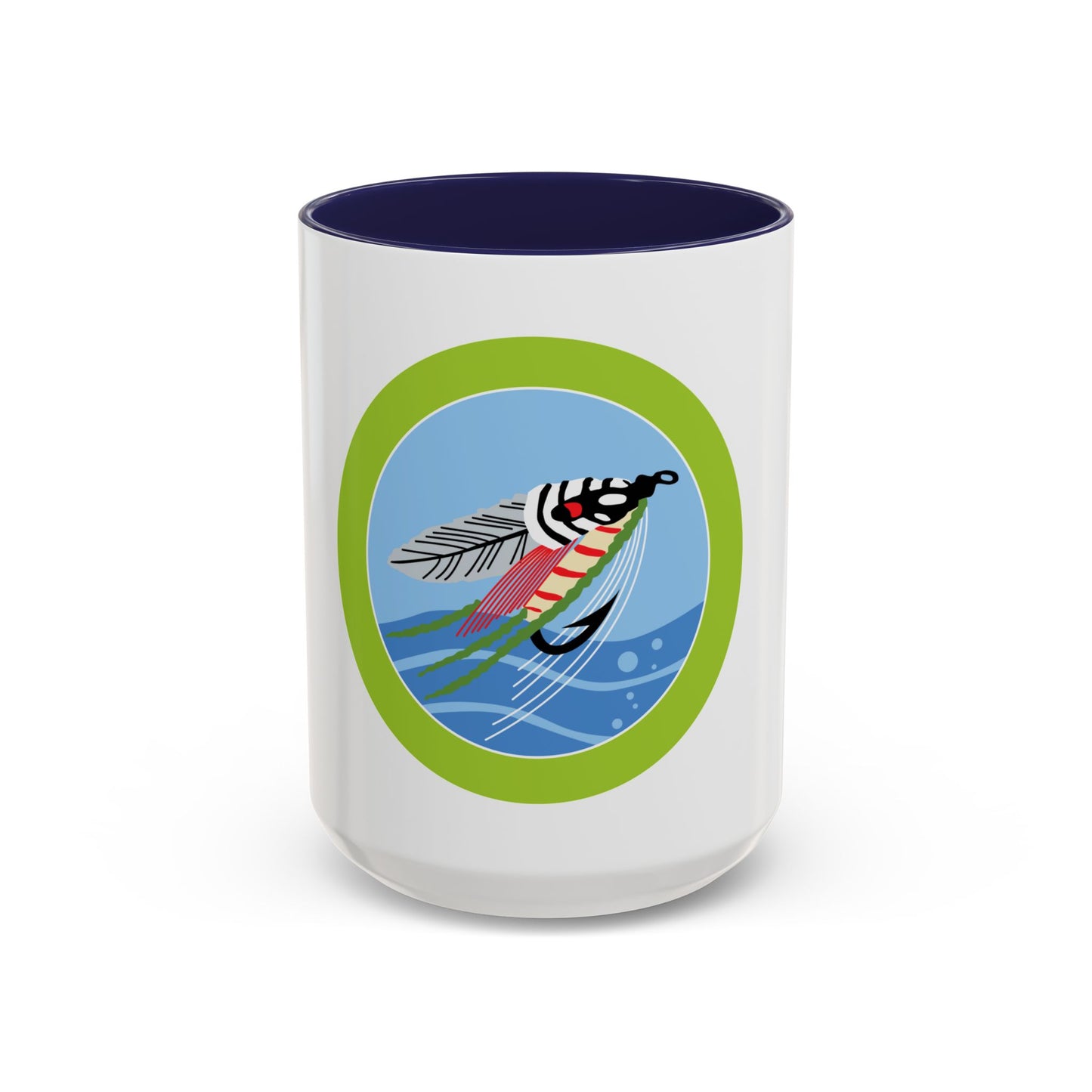 Fly Fishing (Boy Scout Merit Badge) Accent Coffee Mug