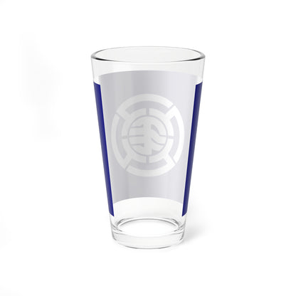 Flag of Mashike Hokkaido (Japan) Pint Glass 16oz