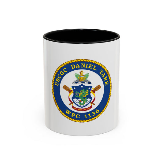 USCGC Daniel Tarr WPC 1136 (U.S. Coast Guard) Accent Coffee Mug