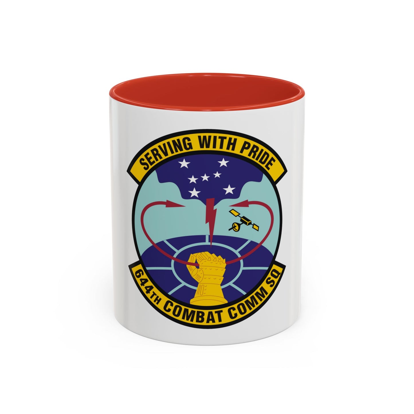 644th Combat Communications Squadron (U.S. Air Force) Accent Coffee Mug