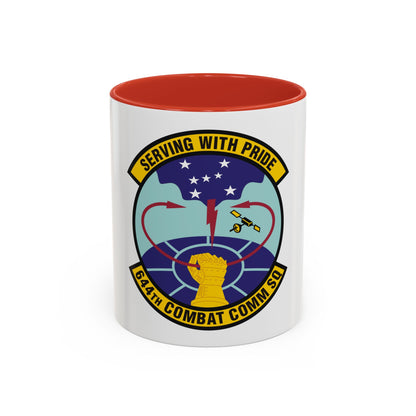 644th Combat Communications Squadron (U.S. Air Force) Accent Coffee Mug