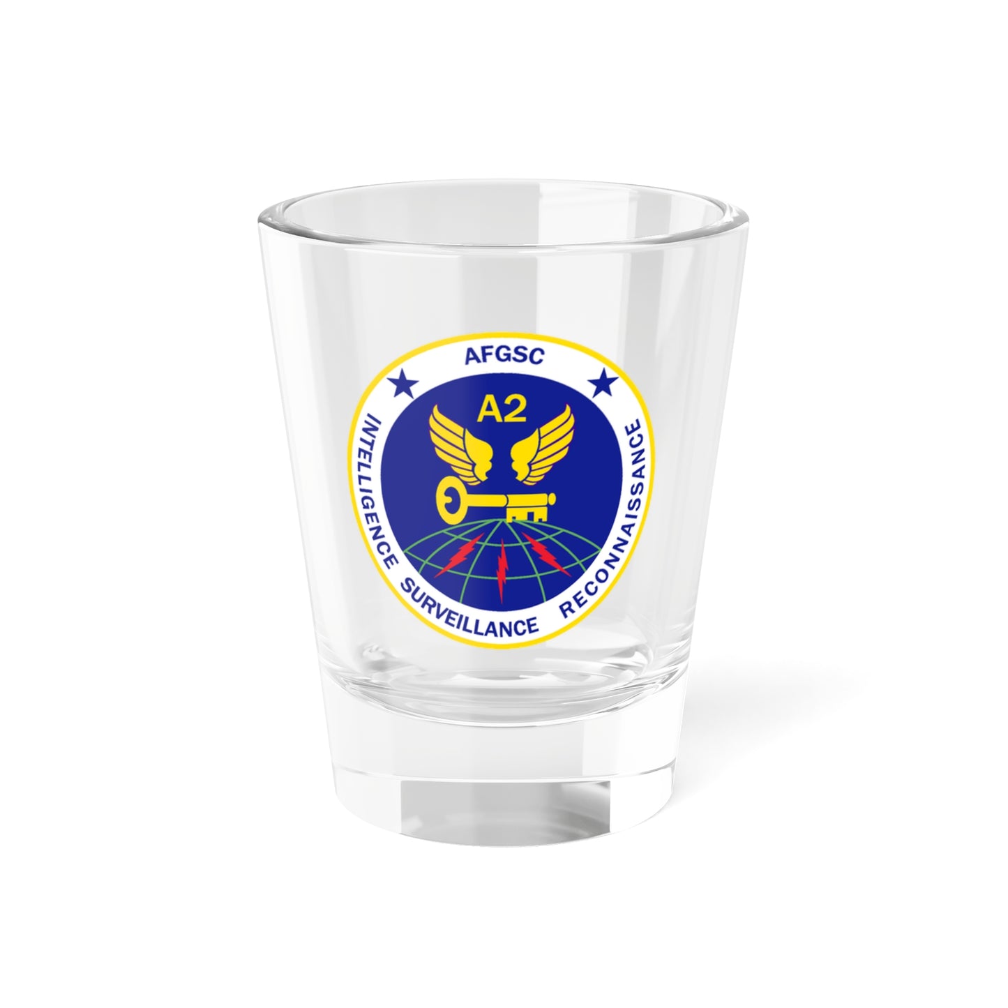 AFGSC A2 (U.S. Air Force) Shot Glass 1.5oz