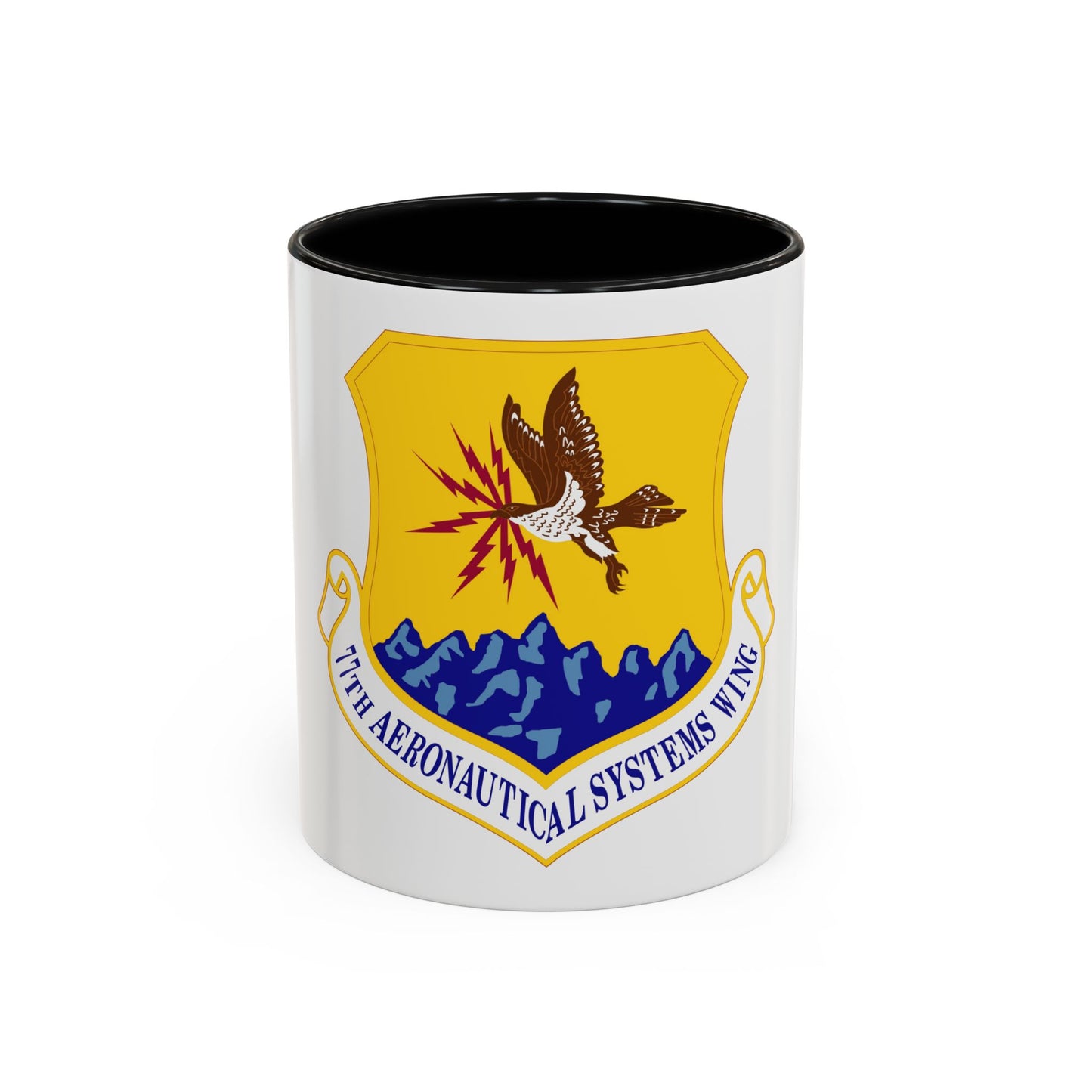 77th Aeronautical Systems Wing (U.S. Air Force) Accent Coffee Mug