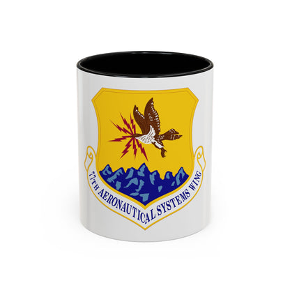 77th Aeronautical Systems Wing (U.S. Air Force) Accent Coffee Mug