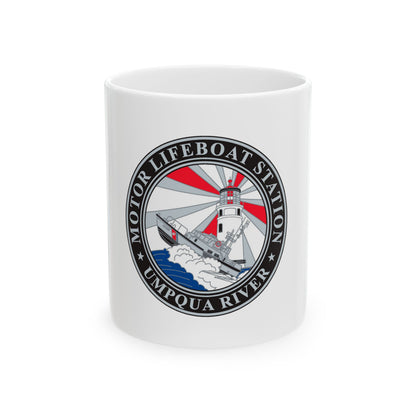 MLSTA Umpqua River (U.S. Coast Guard) White Coffee Mug