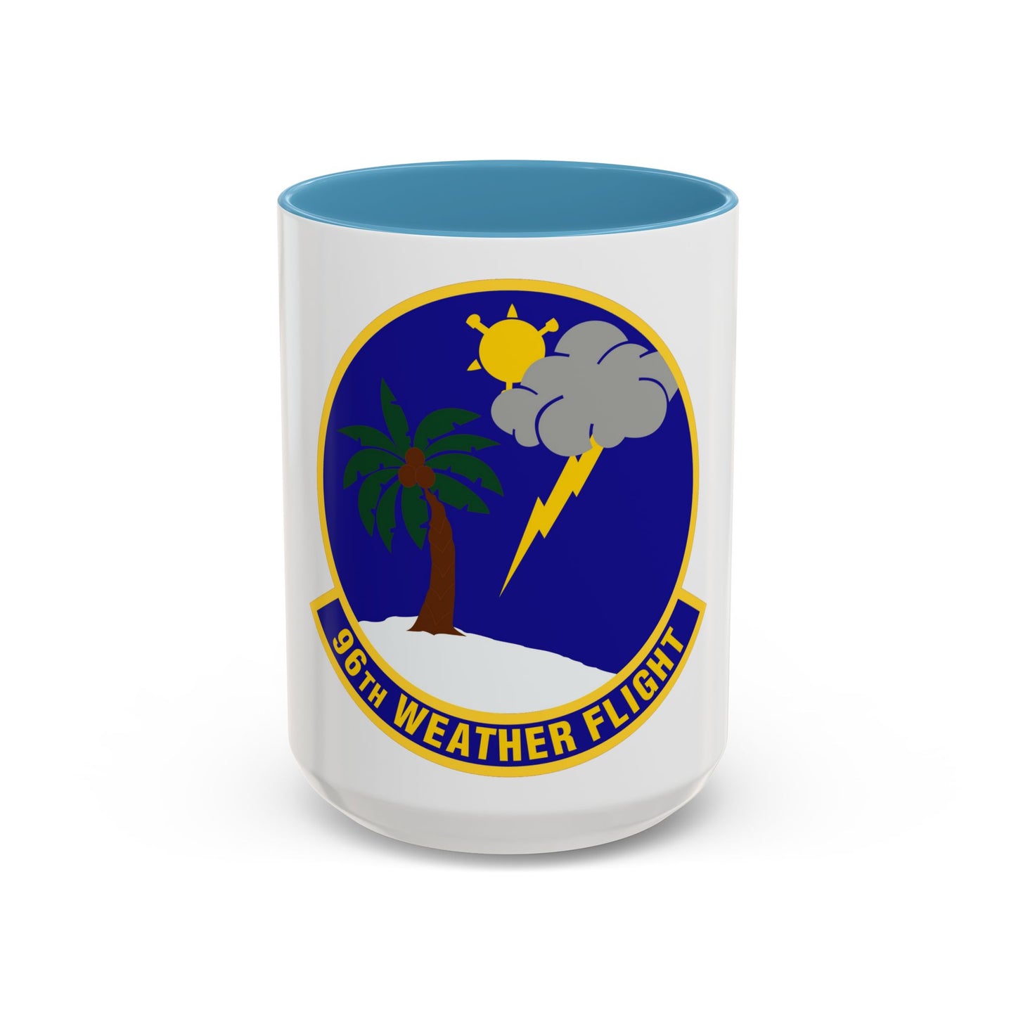 96th Weather Flight (U.S. Air Force) Accent Coffee Mug