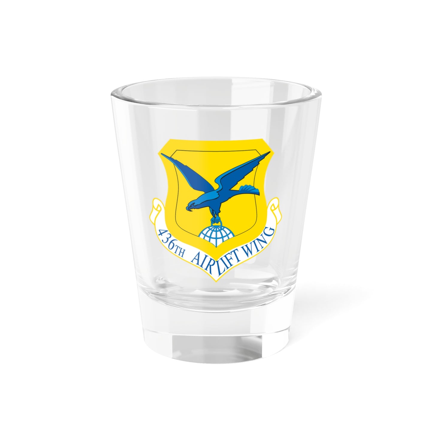 436th Airlift Wing (U.S. Air Force) Shot Glass 1.5oz