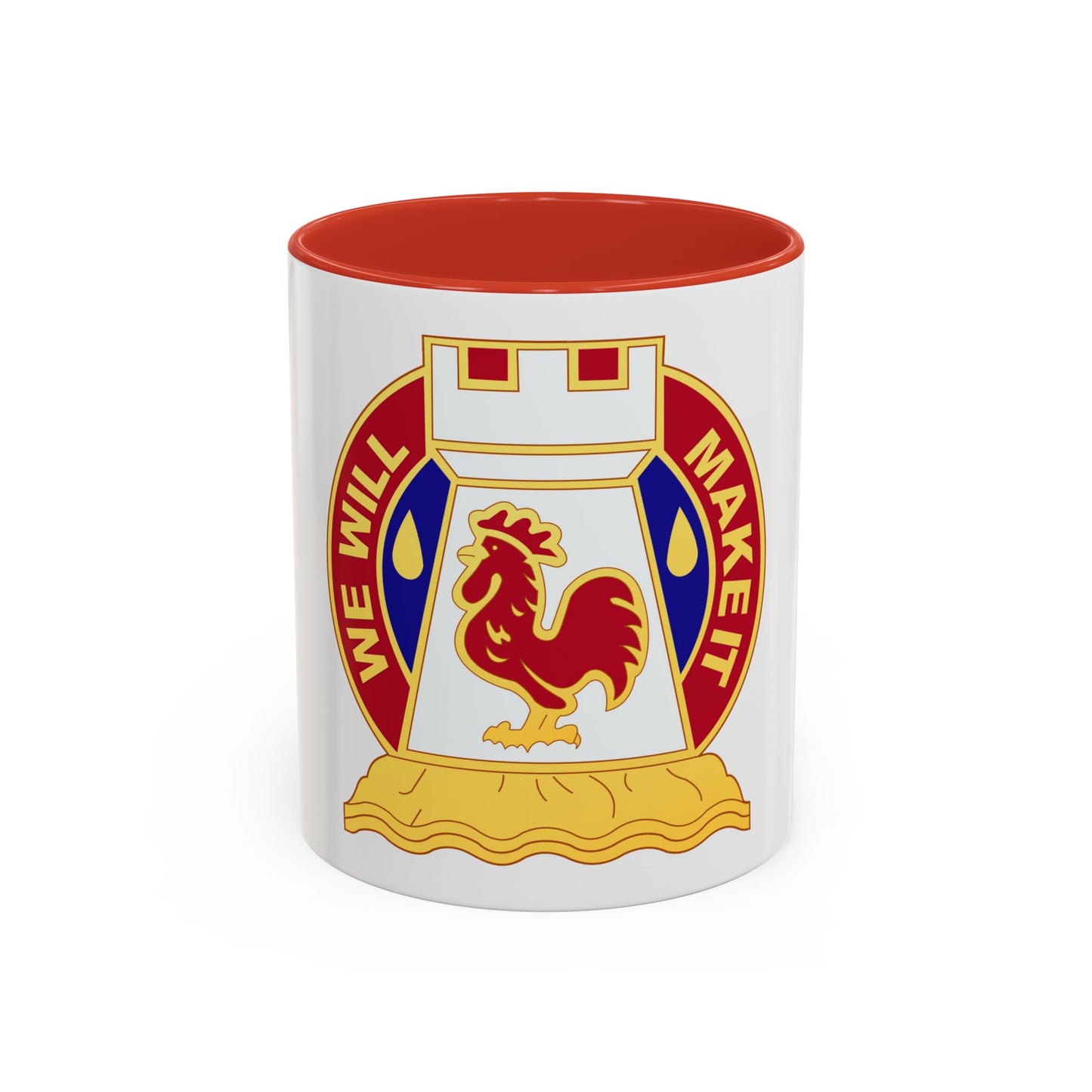 243 Engineer Battalion (U.S. Army) Accent Coffee Mug