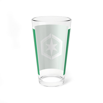 Flag of Hikone Shiga (Japan) Pint Glass 16oz