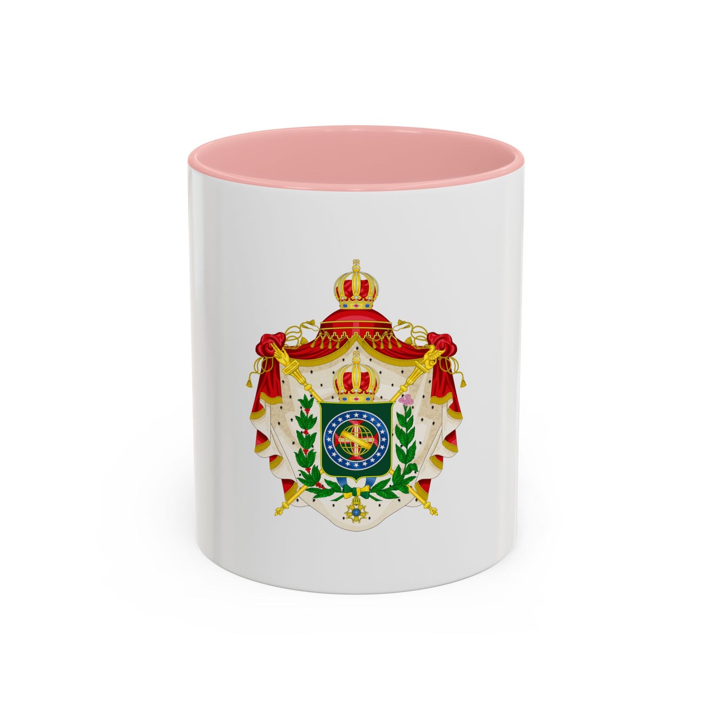 Coat of arms of the Empire of Brazil - Accent Coffee Mug