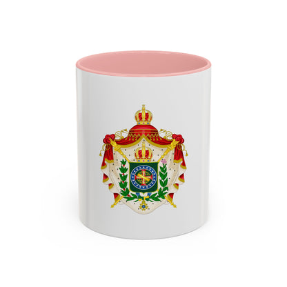 Coat of arms of the Empire of Brazil - Accent Coffee Mug