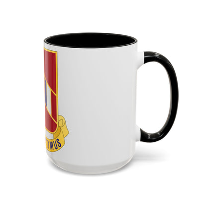 Tasse à café décorative du 15e régiment d'artillerie côtière (armée américaine)