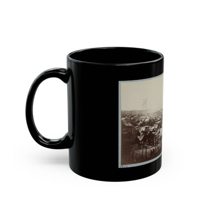Andersonville Prison, Ga., August 17, 1864. South-East View Of Stockade (U.S. Civil War) Black Coffee Mug