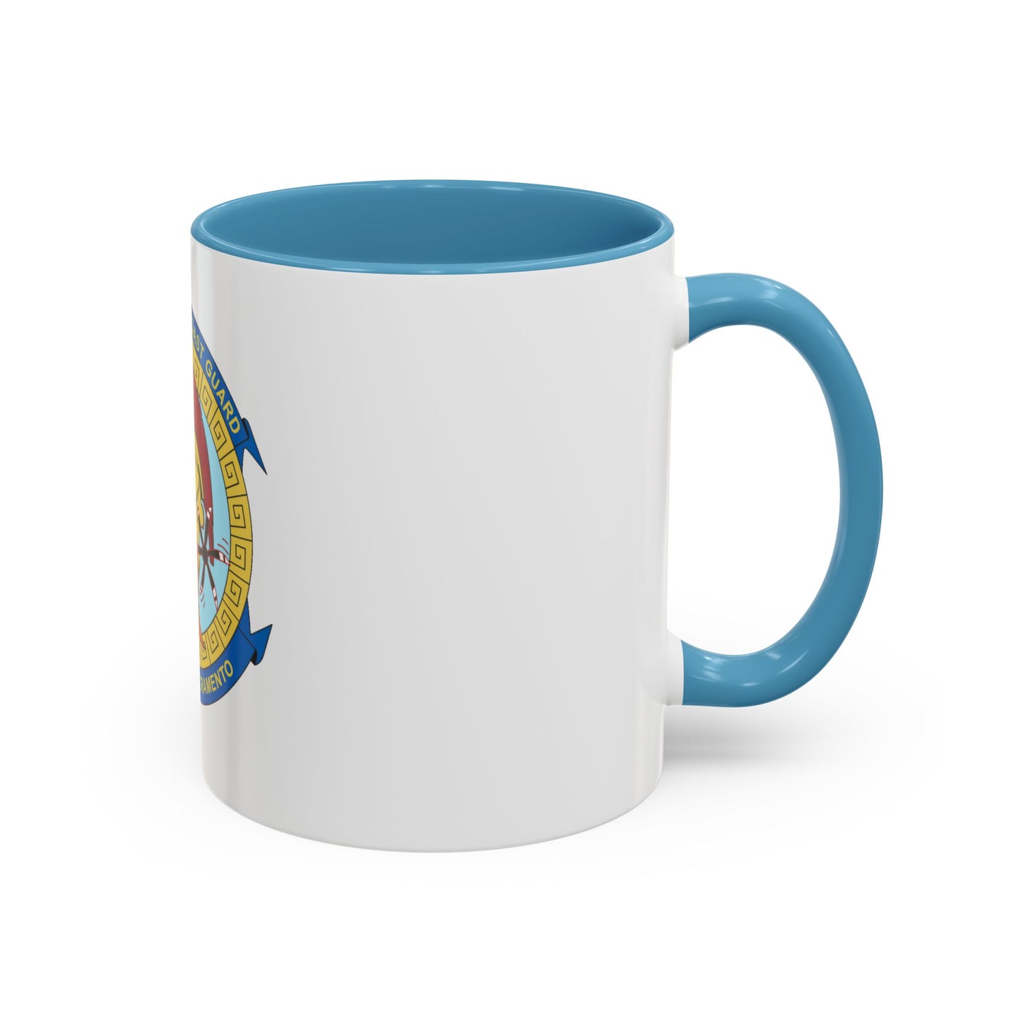 USCG AS Sacramento CA (U.S. Coast Guard) Accent Coffee Mug