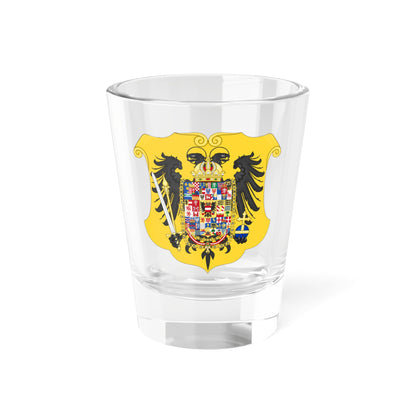 Grand Arms of Francis II Holy Roman Emperor 1804-1806 (Austria) (Coat of Arms) Shot Glass 1.5oz