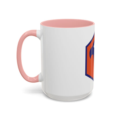 6 Signal Command (U.S. Army) Accent Coffee Mug