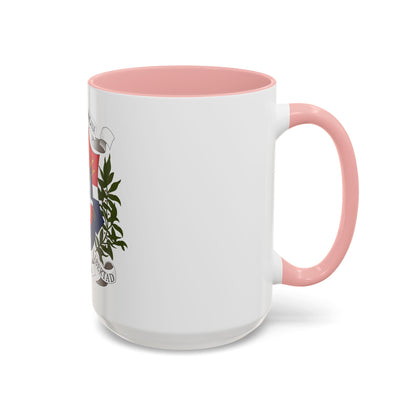 Coat of arms of the Dominican Republic (1860) - Accent Coffee Mug