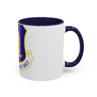 96th Mission Support Group (U.S. Air Force) Accent Coffee Mug