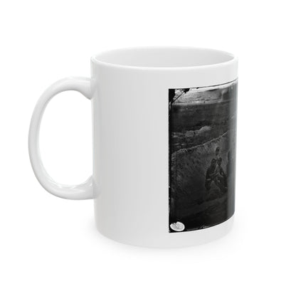 Morris Island, South Carolina. Full Sap (U.S. Civil War) White Coffee Mug