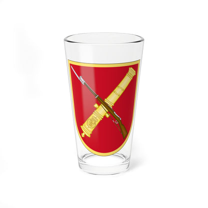 Spanish Army Weaponry Course and Graduates Emblem (Spain) (Coat of Arms) Pint Glass 16oz