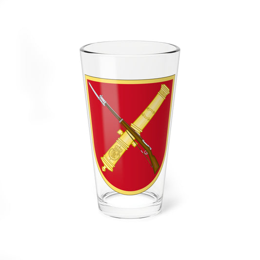 Spanish Army Weaponry Course and Graduates Emblem (Spain) (Coat of Arms) Pint Glass 16oz