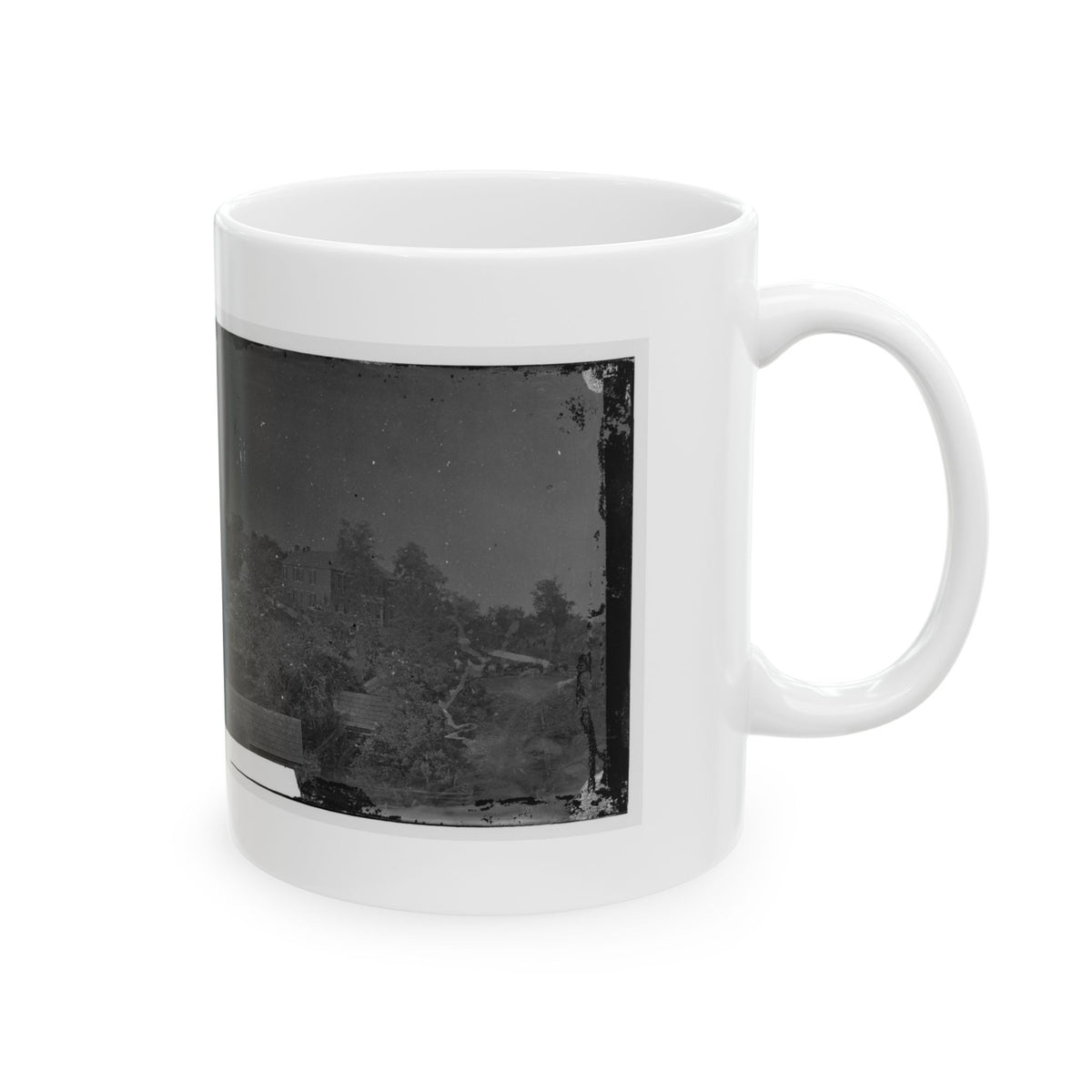 Antietam, Maryland. Gen. Joe Hooker's Headquarters(2) (U.S. Civil War) White Coffee Mug