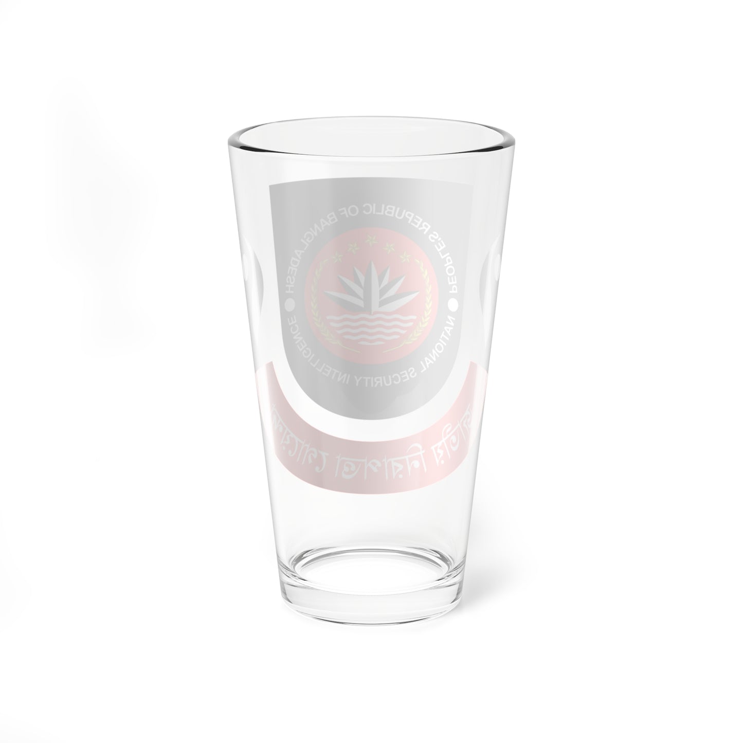 Seal of the National Security Intelligence NSI (Bangladesh) (Coat of Arms) Pint Glass 16oz