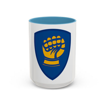 46th Infantry Division CSIB (U.S. Army) Accent Coffee Mug