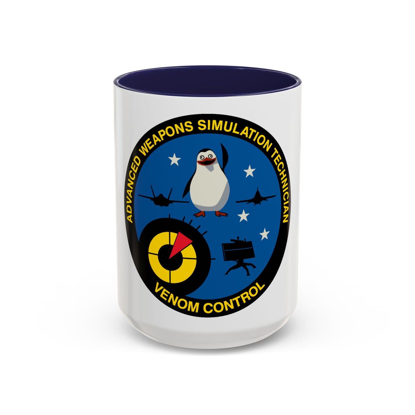 Advanced Weapons Simulation Tech Venom Ctrl (U.S. Air Force) Accent Coffee Mug
