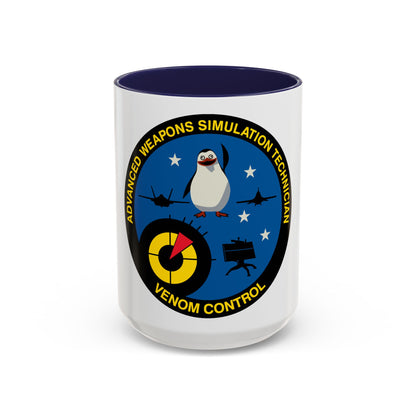 Advanced Weapons Simulation Tech Venom Ctrl (U.S. Air Force) Accent Coffee Mug