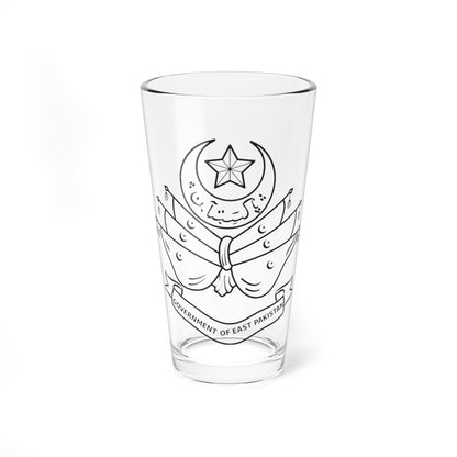 Emblem of East Pakistan 1956-1970 (Pakistan) (Coat of Arms) Pint Glass 16oz