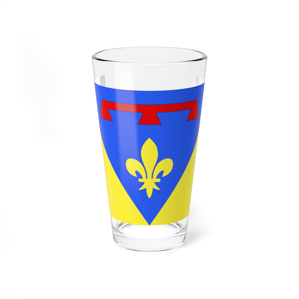 Proposition de drapeau pour le Var (France) Pint Glass 16oz