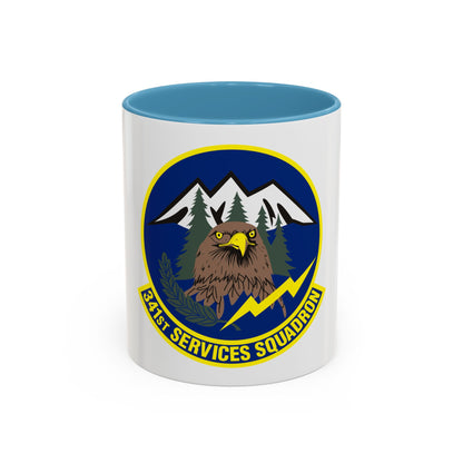 341st Services Squadron (U.S. Air Force) Accent Coffee Mug