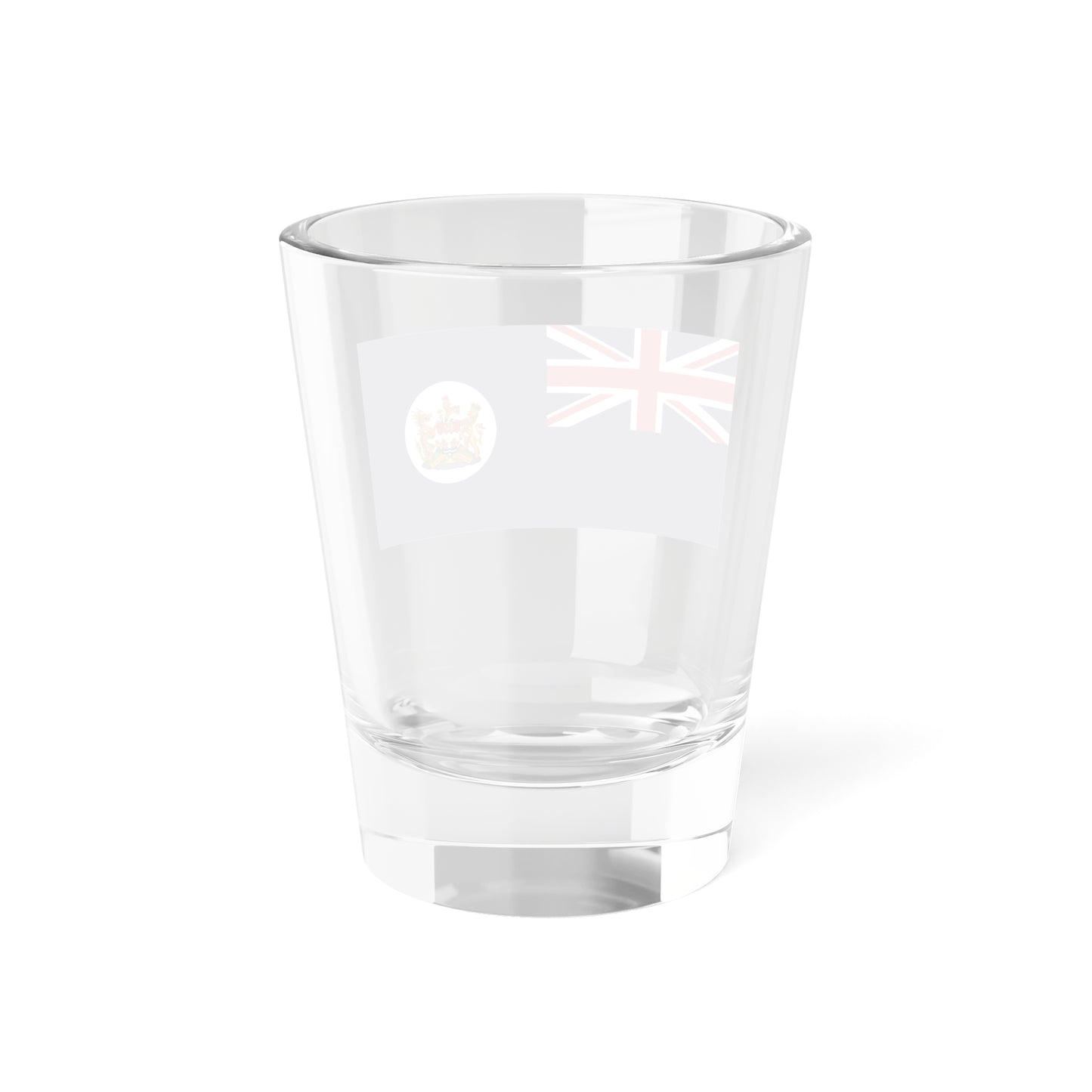Flag of Hong Kong 1959-1997 (China) Shot Glass 1.5oz