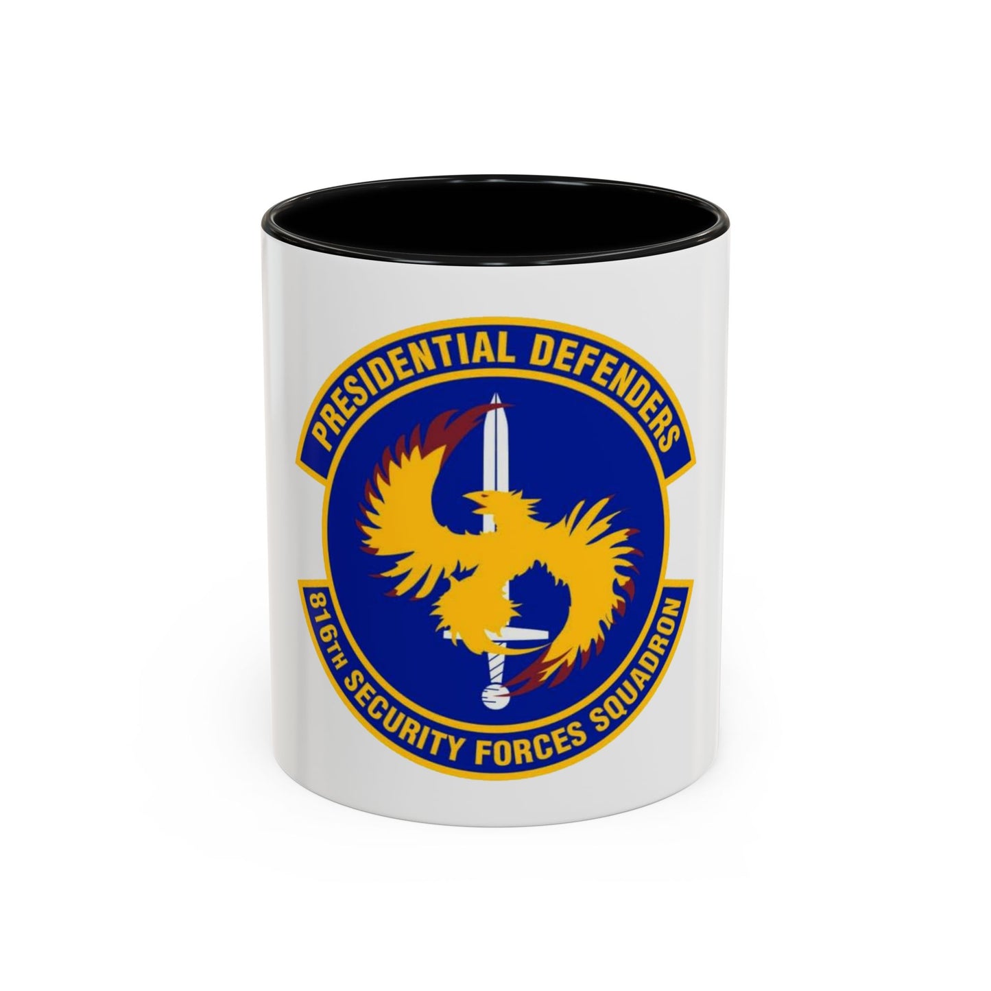 816th Security Forces Squadron (U.S. Air Force) Accent Coffee Mug