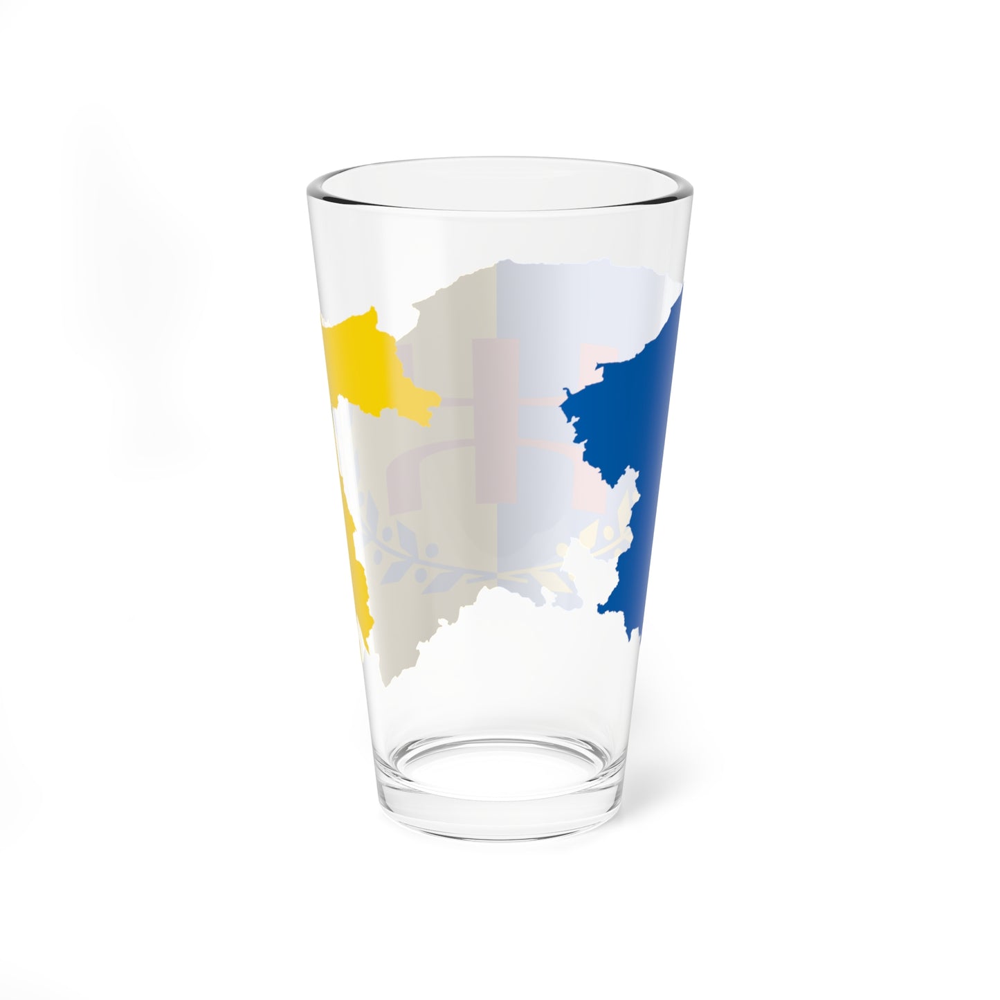 Flag map of MAK (Algeria) Pint Glass 16oz