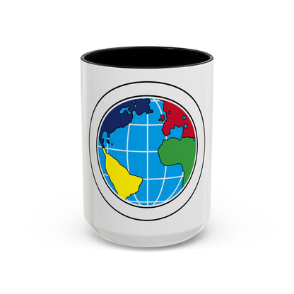 Citizenship in the World (Boy Scout Merit Badge) Accent Coffee Mug