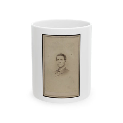 Anson Rider, Junior, Bust Portrait, Facing Slightly Left (U.S. Civil War) White Coffee Mug