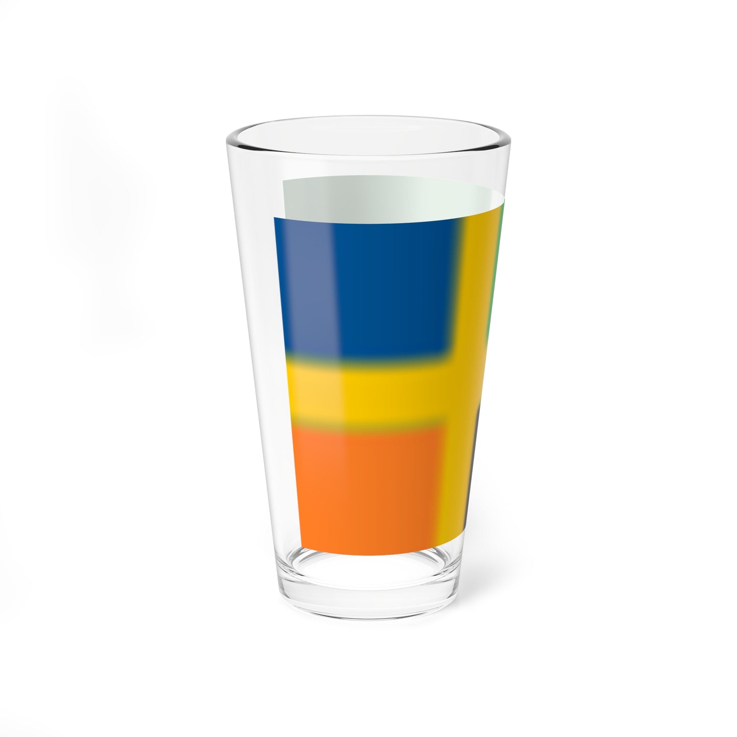 Flag of Bergslagen (Sweden) Pint Glass 16oz