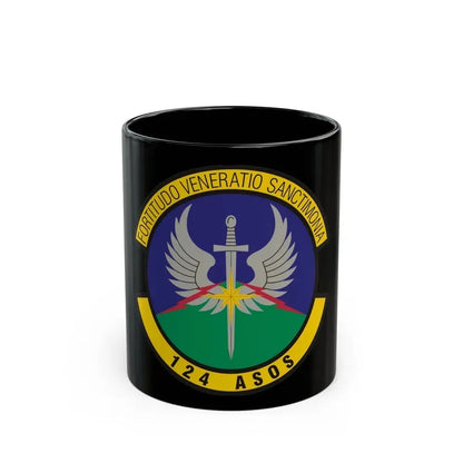124th Air Support Operations Squadron (U.S. Air Force) Black Coffee Mug 11oz - Go Mug Yourself