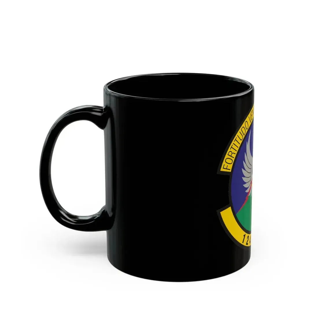 124th Air Support Operations Squadron (U.S. Air Force) Black Coffee Mug - Go Mug Yourself