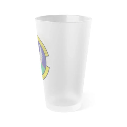 124th Air Support Operations Squadron (U.S. Air Force) Frosted Pint Glass 16oz - Go Mug Yourself