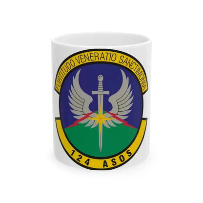 124th Air Support Operations Squadron (U.S. Air Force) White Coffee Mug 11oz - Go Mug Yourself