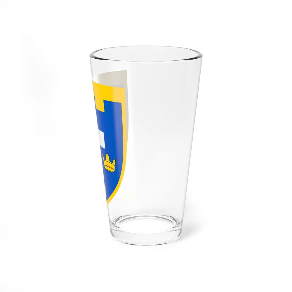 124th Detached Territorial Defense Brigade (Ukraine) Pint Glass 16oz-Go Mug Yourself