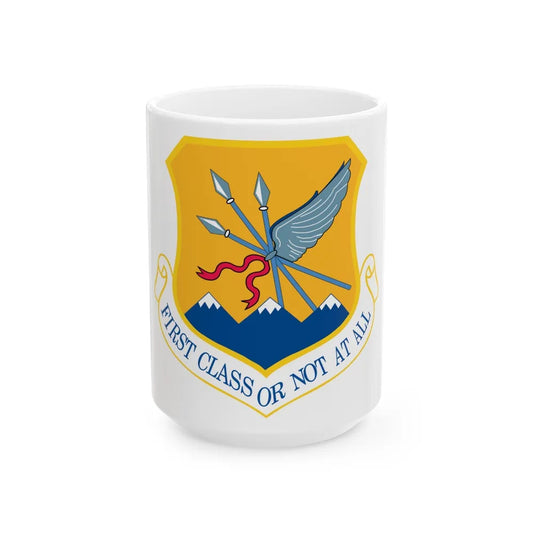 124th Fighter Wing (U.S. Air Force) White Coffee Mug-15oz-Go Mug Yourself